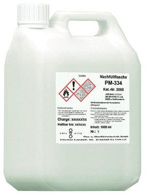 Flussmittel PM-334 (No-clean Elektronik-Flussmittel mit 3,0% Feststoff), EO- Nachfüllflasche mit 1.000 ml