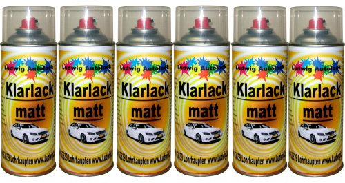 LudwigLacke 10 Klarlackspray matt 400 ml je Spraydose