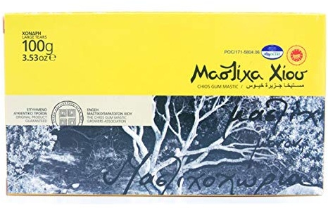 Chios Mastiha Grandes larmes 100gr - Mastic Xios par Mastiha Growers Association