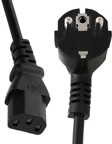 Euro Schuko Fiche Alimentation Câble vers CEI C13 Fiche Cordon câble 3 m [3 mètre/3m]