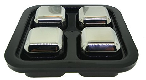 Surgical Grade Steel Whiskey Stones - BEST - Whiskey Rocks Ice cubes - 100%