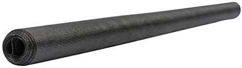 Schellenberg 57109 Fliegengitter für große Fenster, Meterware Insektenschutz Fiberglasgewebe, individuell kürzbar, 100 x 250 cm, anthrazit