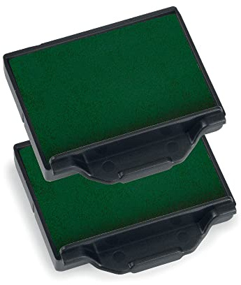 Trodat Ersatzkissen 6/50 für Professional 5030, 5430, 5546 grün | 2 Stück, wischfest, kein Verblassen - lichtecht, Abdruck rasch trocknend, dokumentenecht