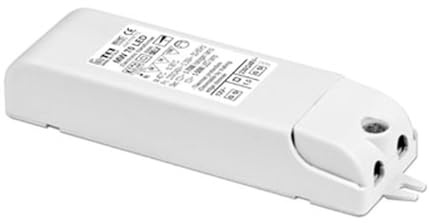 TCI MINIWOLF 70 12V AC LED Transformator 1-50W Retrofit 119772, 107x34x21mm, Weiß