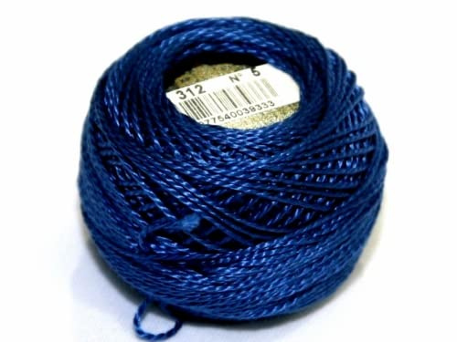 DMC Perlgarn, Baumwolle, Größe 5, 312, 10-g-Knäuel