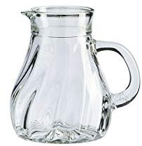 Stölzle Oberglas Salzburgo Juego de 6 jarras de cristal estables de 0,5 litros/jarra de cristal/adecuada como jarra de agua, jarra para limonada, jarra de zumo