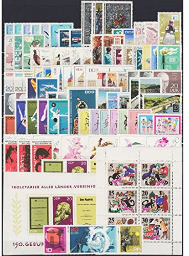 Goldhahn DDR Jahrgang 1968 postfrisch komplett Briefmarken für Sammler