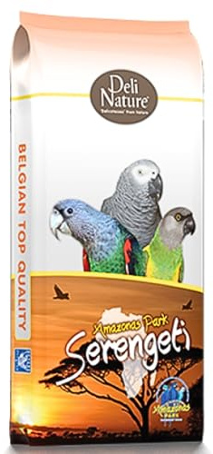 Birdelicious Amazonas Serengeti papegojor 2 kg - Deli Nature