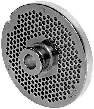 Wolfcut Inox Lochscheibe mit Nabe Gr. 22-3,0 mm Bohrung - kompatibel mit Fleischwolf Größe 22