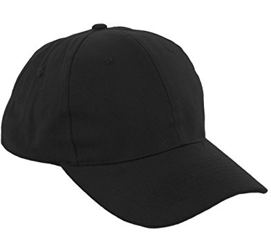 morefaz Ny basebollkeps keps pojke flicka barn Snapback mössa unisex (svart)