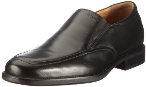 Geox Herren U Federico Z Loafer, Schwarz, 44 EU