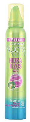 Garnier Fructis Style Espuma Hidra Rizos Wet Efecto Mojado - 200 ml
