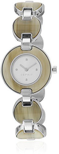 ESPRIT Damen-Armbanduhr Lagoon Tortoise Analog Quarz Edelstahl ES106572001