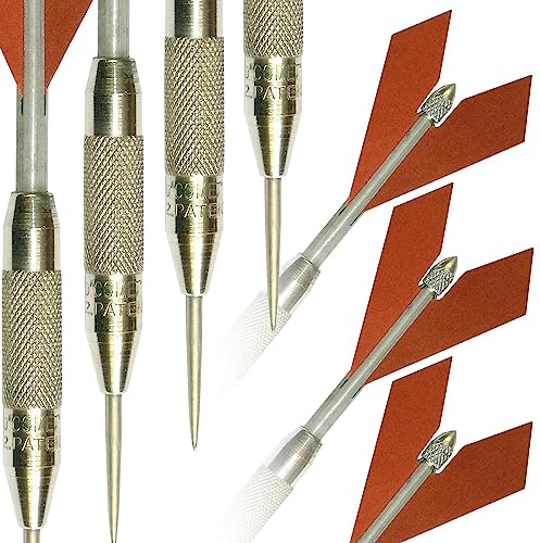Unicorn 1937 Silver Comet Replica Steel Dart, 22g