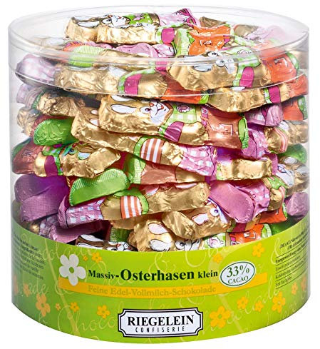 Riegelein Massiv-Osterhasen klein 70x7,5g