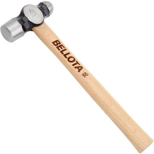 Bellota 8011-F - Marteau à Panne Ronde pour Mécaniciens avec Manche en Bois pour Atelier et Construction