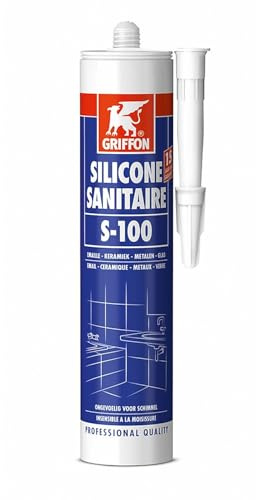 Dichtstoff Silikon für Sanitär S 100 transparent 300 ml Griffon