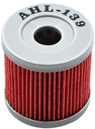 AHL- Motocicleta Filtro de Aceite Oil Filter para LTZ400 QUADSPORT Z 398 2005-2009