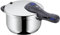 WMF Perfect Plus Schnellkochtopf Induktion 4,5l, Dampfkochtopf, Cromargan Edelstahl poliert, 2 Kochstufen, Einhand-Kochstufenregler