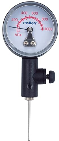 Molten Druckmessgerät Manometer, Schwarz, Einheitsgröße