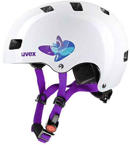 Uvex Barn kid 3 cykelhjälm, blå (utterfly blå), 51–55 cm