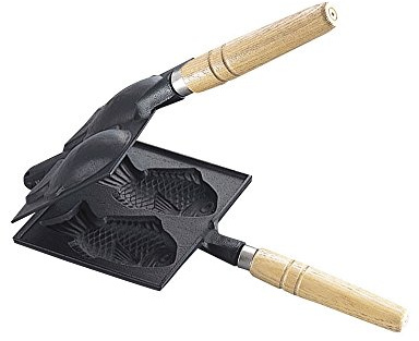 Ikenaga Taiyaki Maker - Iron Casting, Non-Stick Supplement