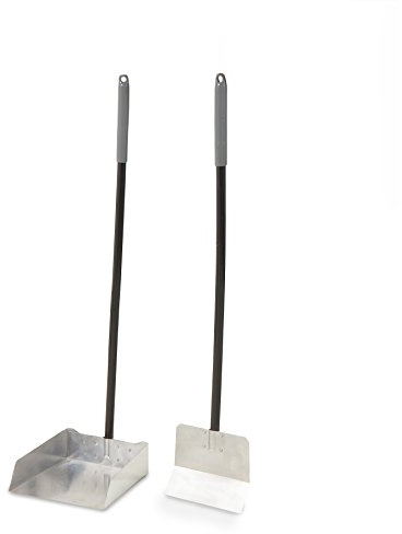 Petmate Clean Response Aluminum Spade and Pan, Large,Silver