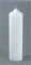 Stumpenkerze 30 x 8 cm weiß - 4717 - Kerzenrohling 300/80 mm - Kerze rund 30x8 -Kaminkerze - Kerze zur Hochzeit- Brautkerze zum verzieren und basteln