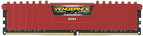 Corsair Módulo de memoria XMP 2.0 de 8 GB, Rojo, (1 x 8 GB)