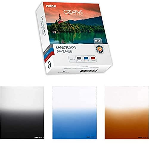 Cokin H300-06 Kit M Paysage Ensemble de 3 filtres dégradés Gris Neutre