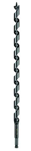 WoodOwl 08808 Deep Cut Wood Boring Auger Bit, 18-Inch Length x 11/16-Inch Diameter