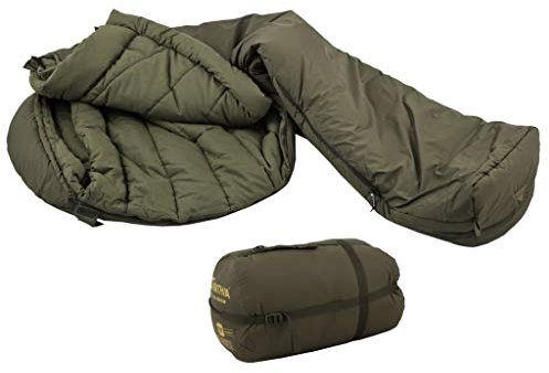 Carinthia Brenta Armeeschlafsack Winter Schlafsack Grösse L, Reißverschluss Links