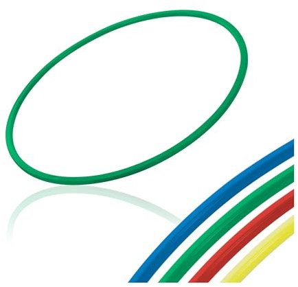 Gymnastikreifen aus Kunststoff, Hula Hoop, Trainingsreifen, Turnreifen, 60 cm