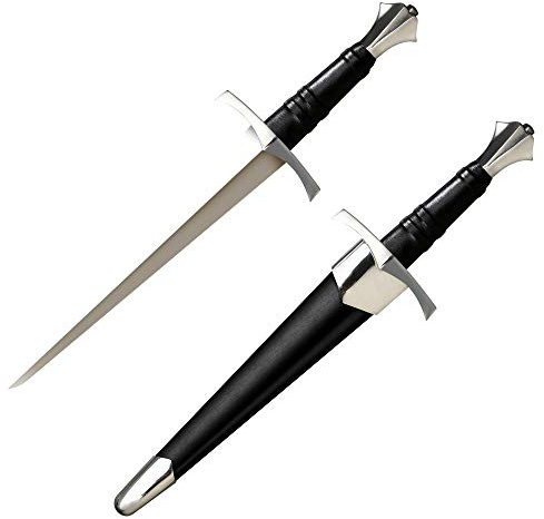 Italian Dagger, Leather/Wood Scabbard