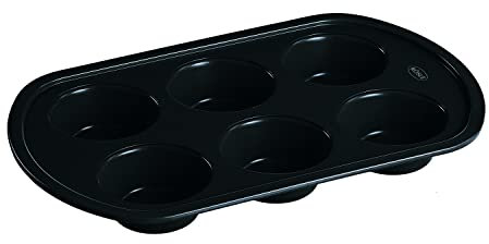 RÖSLE Barbecue Brat- und Backform, Hochwertige Muffinform für Gas- und Kohlegrills oder den Backofen, Hitzebeständigkeit bis 400 °C, Stahlblech antihaftbeschichtet