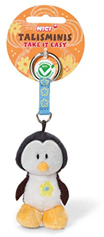 NICI 37389 - Penguin Talisminis, Take it Easy, 7 cm, Portachiavi