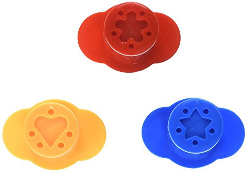 Multicraft Imports Clay-Dough Press Molds 3 Assorted Shapes/Pkg-