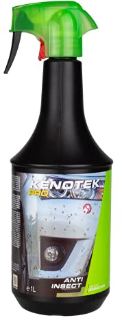 KENOTEK PRO Rimuovi Insetti Per AutoAnti Insect 1 L - Pulizia Moscerini - Car Detailing - Pulitore Cerchi In Lega - Rinnova Plastiche Auto Esterne - Antimoscerini