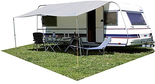 Euro Trail Sonnendach Basic 450x240cm für Wohnwagen (grau)