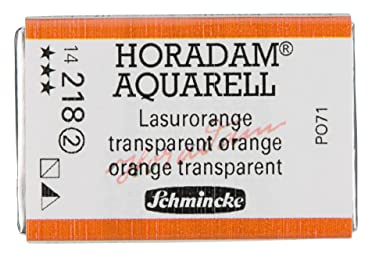 Schmincke HORADAM AQUARELL Lasurorange, 14 218 043, 1/1 Näpfchen