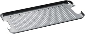 Alessi Programma 8 37,5 x 22,5 cm Fisch/Gemüse Reibe in 18/10 Edelstahl Matte, Silber