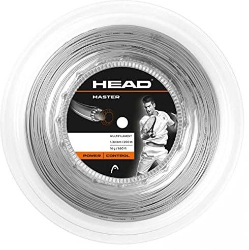 HEAD 281033 Master Seil für Tennisschläger Weiß 200 m