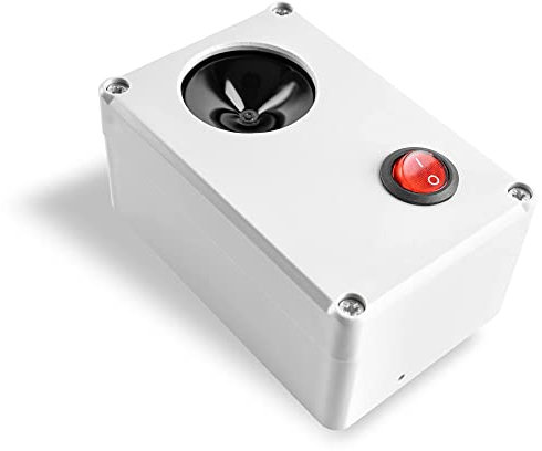 Tiervertreiber Ultraschall kabellos für Marder, Ratten, Mäuse | Nagetierabwehr einfach zu montier am Magnet | Autoschutz | Rattenschreck, Marderabwehr