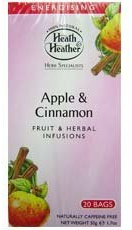 Heath & Heather Apple & Cinnamon 6 x 20 Teabags