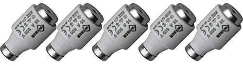 Kopp 325600013 DIAZED-Sicherungseinsatz, 500-250 V, 35 A, 5 Stück weiß diii 35a