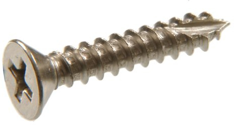 The Hillman Group 45451 9-Inch x 2-Inch Flat Phillips Wood Screw, Satin Nickel, 15-Pack