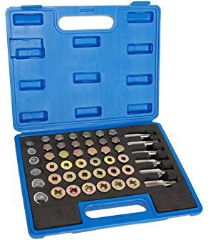 114 teilig Gewinde Reparatur Set Ölwanne Ölablassschraube Set M13 - M22