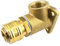 Fittingstore - Presa da parete con giunto ad aria compressa distributore in ottone NW 7,2 (G 3/8 (IG))