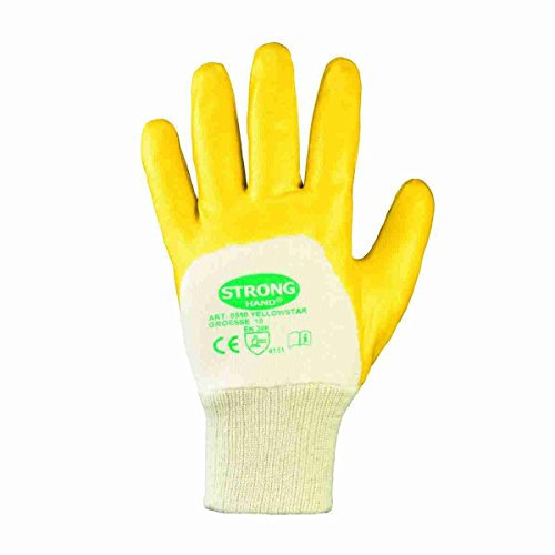 Nitril YELLOW Nitril-Handschuhe (12er Pack) 7,Gelb