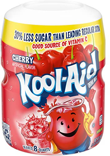 Kool-aid Cherry Mix 19oz Container (2 Pack)